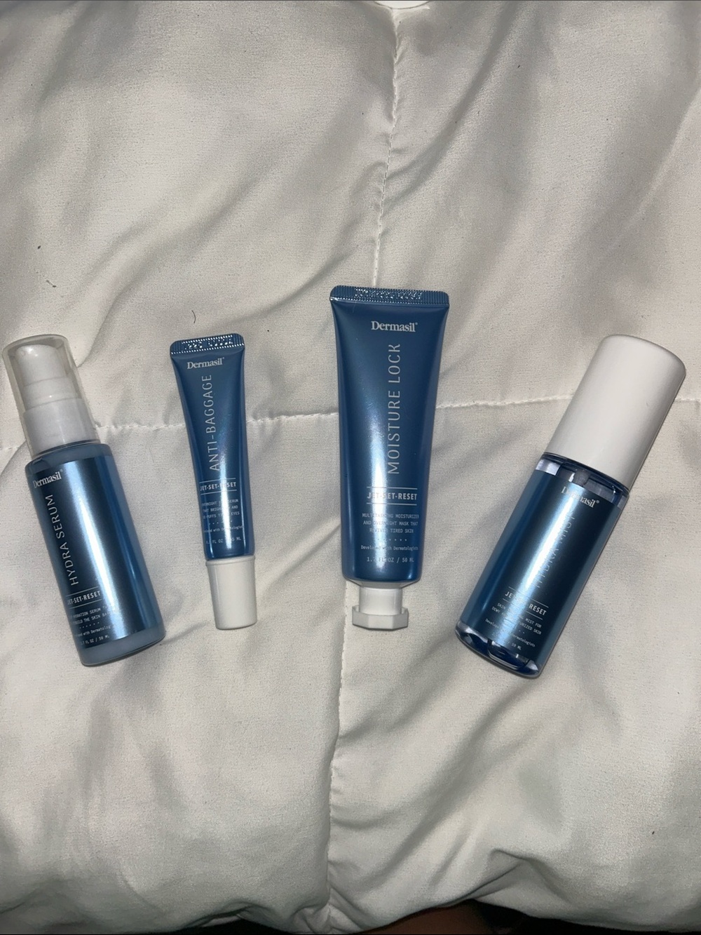 Jet Set Reset Hydrating Treatment Set - Blue